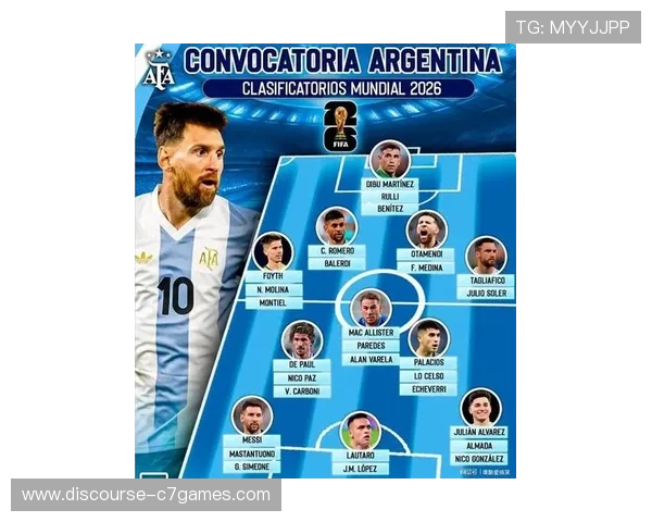 梅西领衔大名单，阿根廷公布世界杯预选赛最新阵容期待新征程